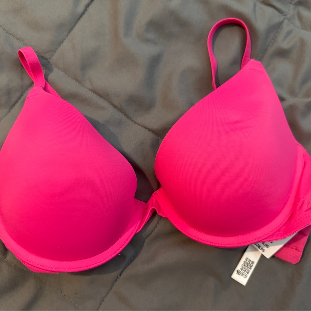 Brand new with tags, Vibrant Pink Bra by Pink, size 34B, wear everywhere push up